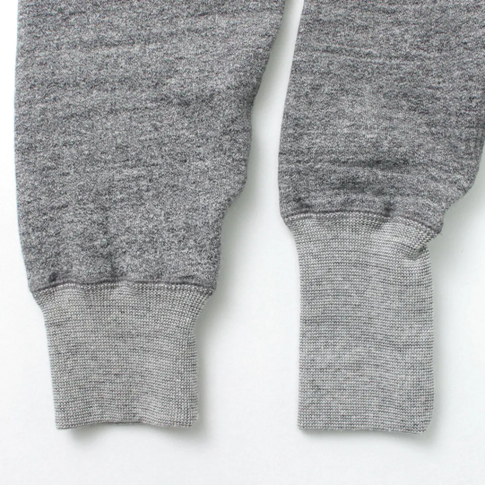 KEPANI / Crew Neck Full Zip Sweat Jacket