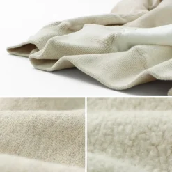 KEPANI / Great Smoky Raffybrushed-lining stand neck sweatshirt jacket