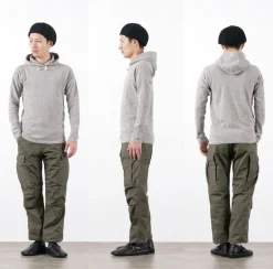 KEPANI / Hooded Pullover Raffi Stretch Milling Long Sleeves