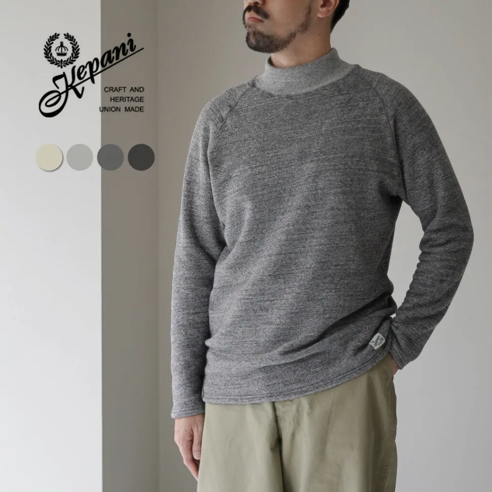 KEPANI / Mock Neck Sweatshirt