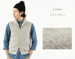 KEPANI / Pinnacle Park Stand Up Neck Sweatshirt Vest