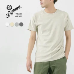 KEPANI / Raffy Spun-fleece Short-Sleeved T-Shirt