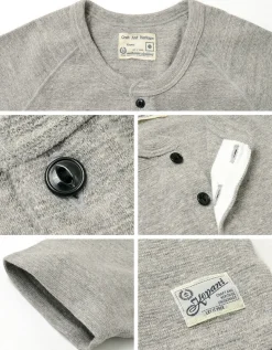 KEPANI / Raffy Spun Milled Henry Neck T-Shirt