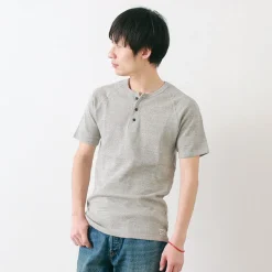 KEPANI / Raffy Spun Milled Henry Neck T-Shirt