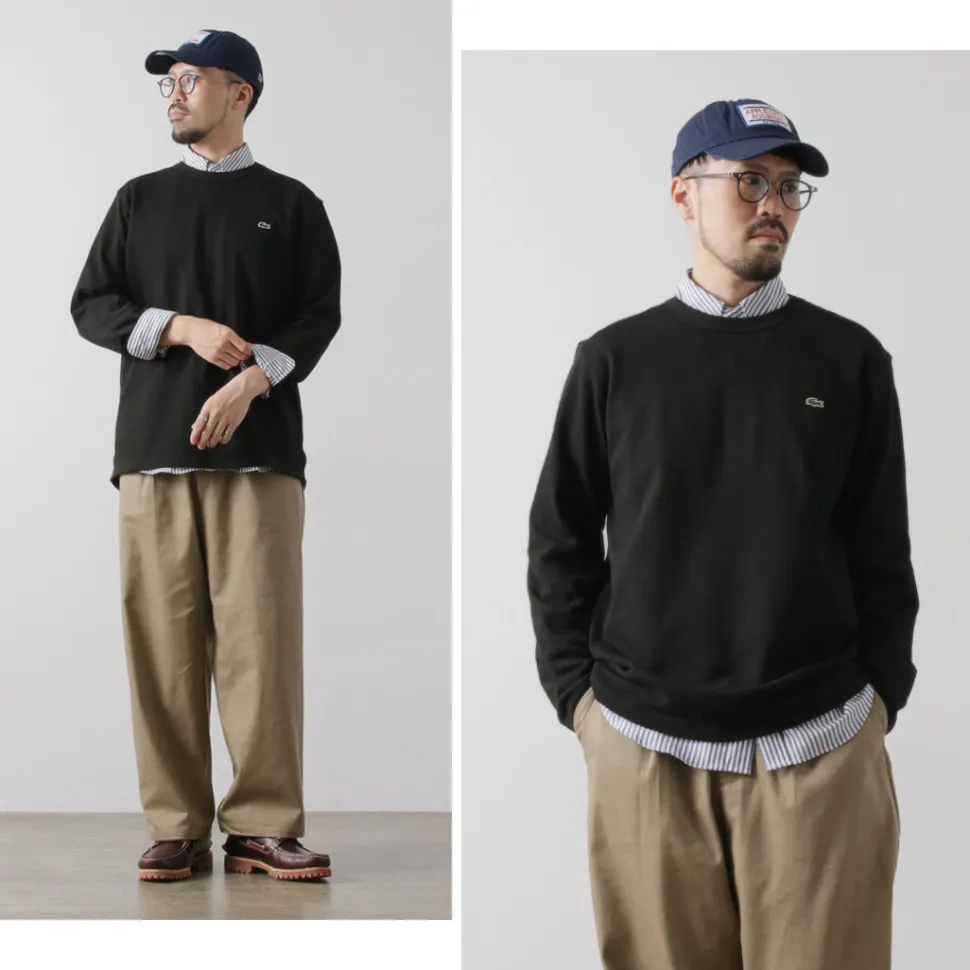 LACOSTE / Classic Fit Pique Long Sleeve T-Shirt