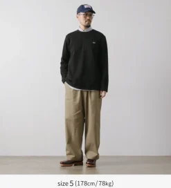 LACOSTE / Classic Fit Pique Long Sleeve T-Shirt