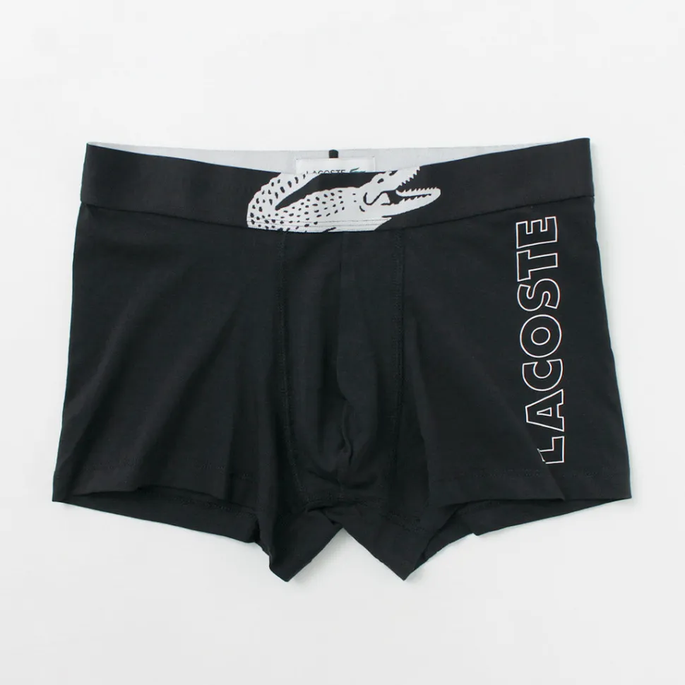 LACOSTE / Croc Print 3 Pack Boxer Pants
