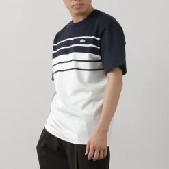 LACOSTE / Stripe T-Shirt