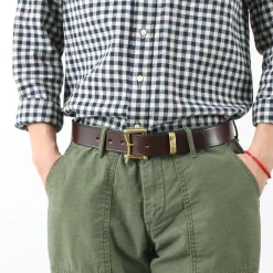 MARTIN FAIZEY / 1.5 inch (38mm) Quick Release Belt Leather Belt