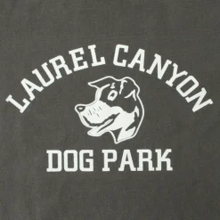 MIXTA / Basic crew print T-shirt (dog park)