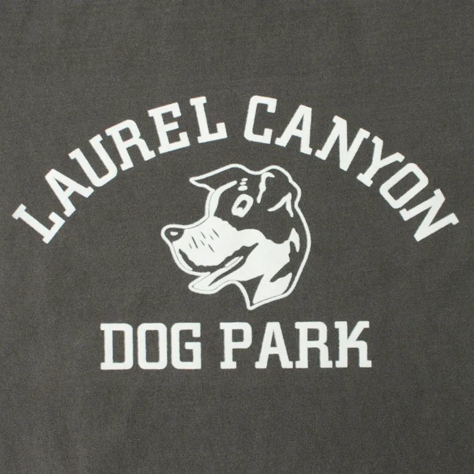 MIXTA / Basic crew print T-shirt (dog park)