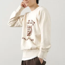 MIXTA / URSUS ARCTOS raglan sleeve sweatshirt