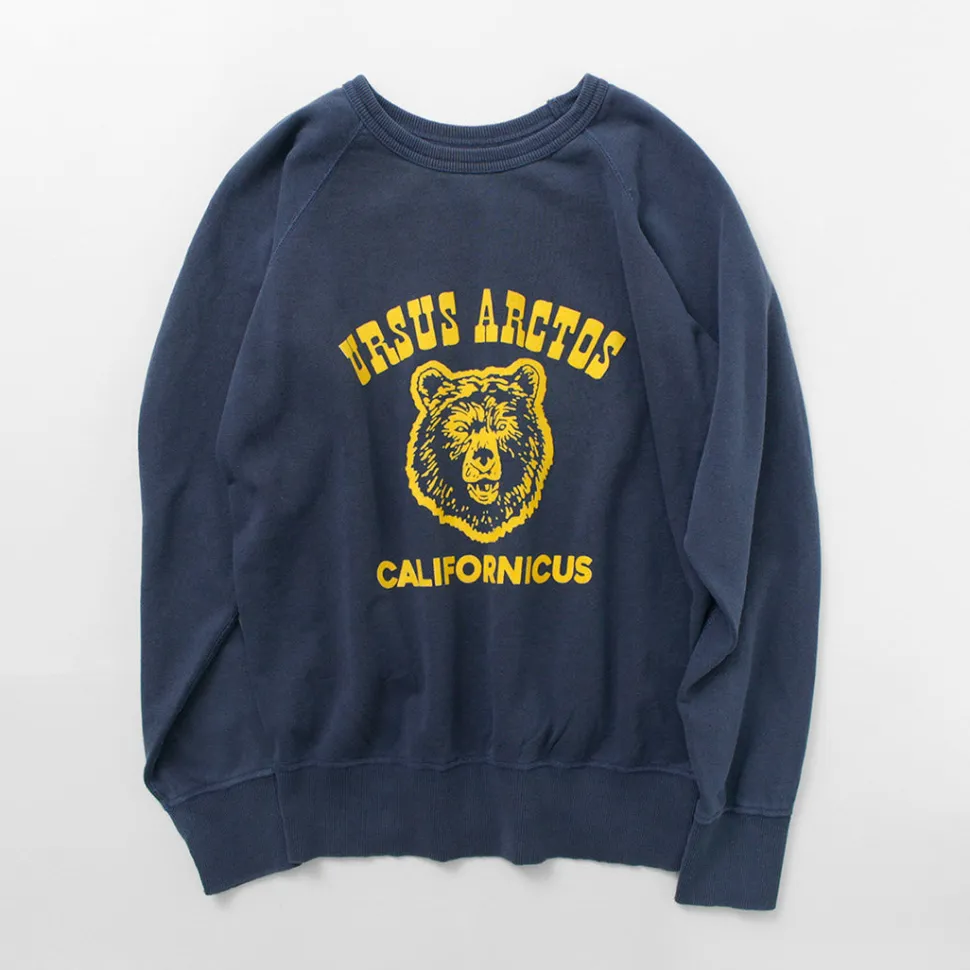 MIXTA / URSUS ARCTOS raglan sleeve sweatshirt