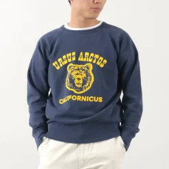 MIXTA / URSUS ARCTOS raglan sleeve sweatshirt