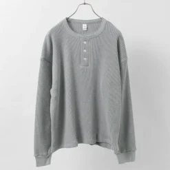 MOC T / Heavy Neon Waffle Henry Neck Pullover