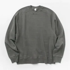 MOC T / Neon Script Loopwheel Overdyed Raglan Long Sleeve Sweatshirt