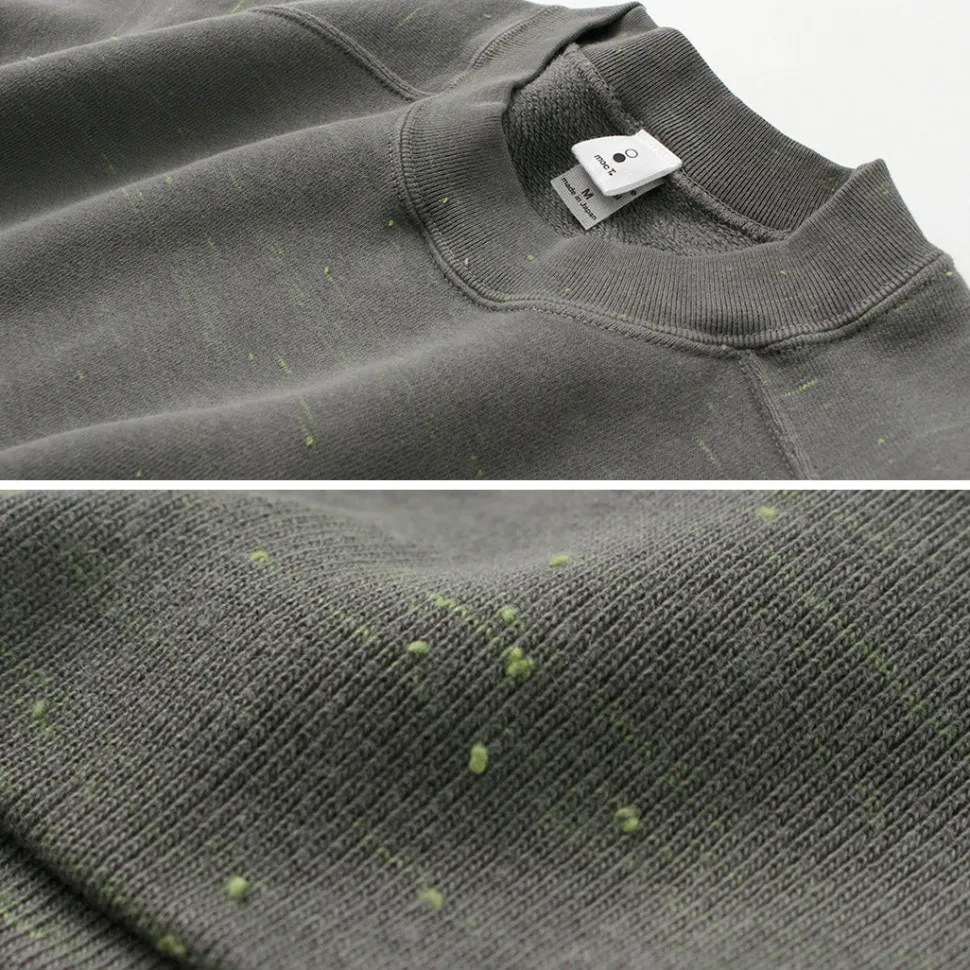 MOC T / Neon Script Loopwheel Overdyed Raglan Long Sleeve Sweatshirt