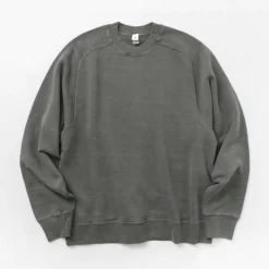 MOC T / Neon Script Loopwheel Overdyed Raglan Long Sleeve Sweatshirt