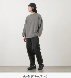 MOC T / Plating Jersey Crew Neck Long Sleeve Big Tee