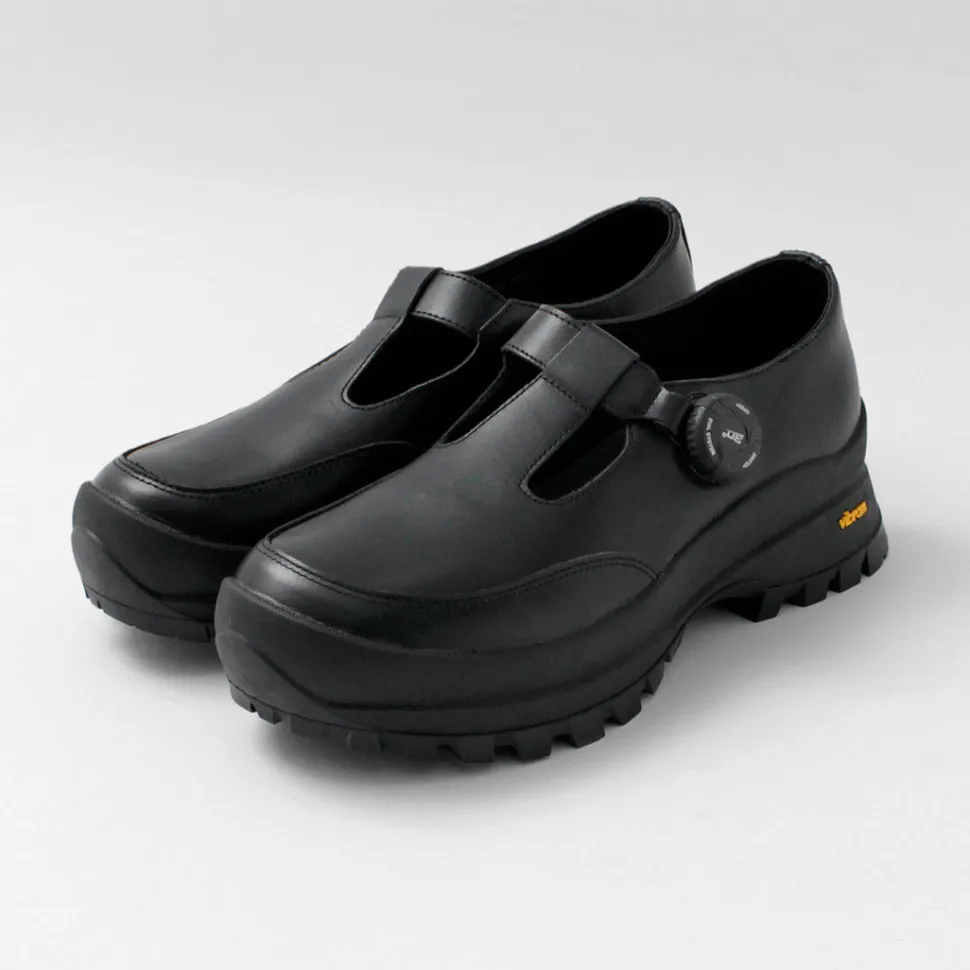 MOLLE SHOES / Free Rock T-Strap Leather Shoes