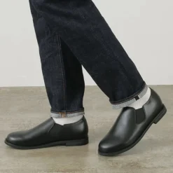 MOLLE SHOES / Short Side Gore Leather Shoes