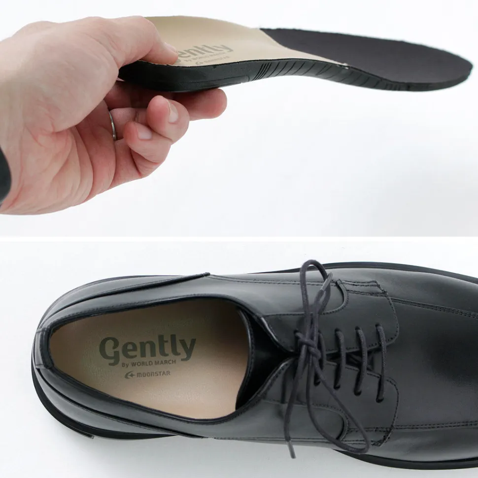 MOONSTAR / U-tip traditional leather shoes