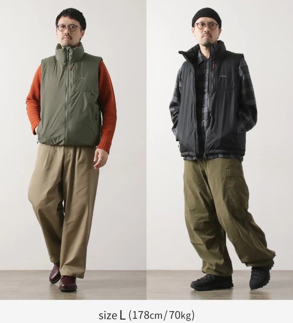 NANGA / Aurora Tex Stand Collar Down Vest