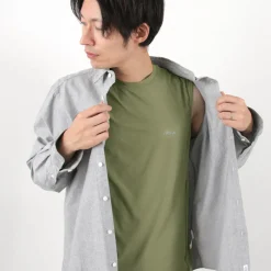 NANGA / Dry base layer no sleeve tee
