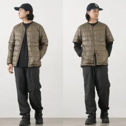 NANGA / Inner Down Cardigan Detachable Sleeve
