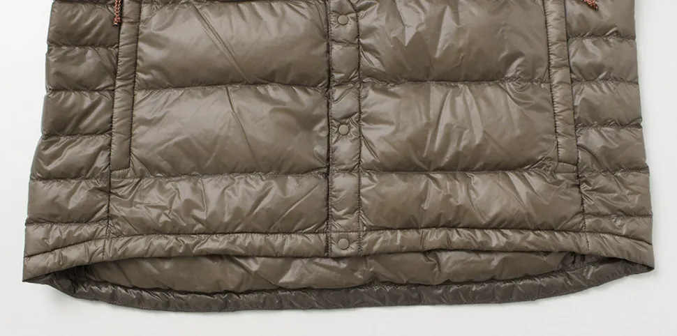 NANGA / Inner Down Cardigan Detachable Sleeve