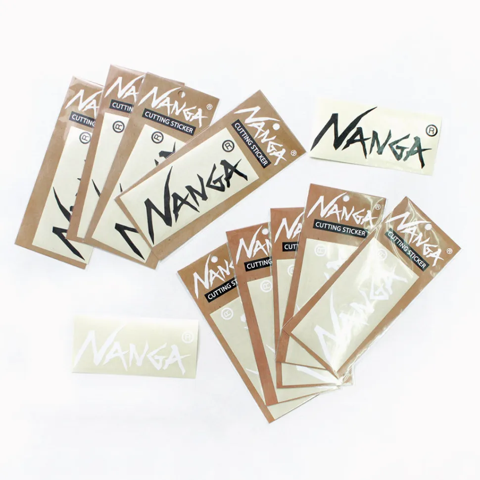 NANGA / Logo cutting sticker (L)