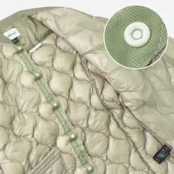 NANGA / Onion quilt down half coat