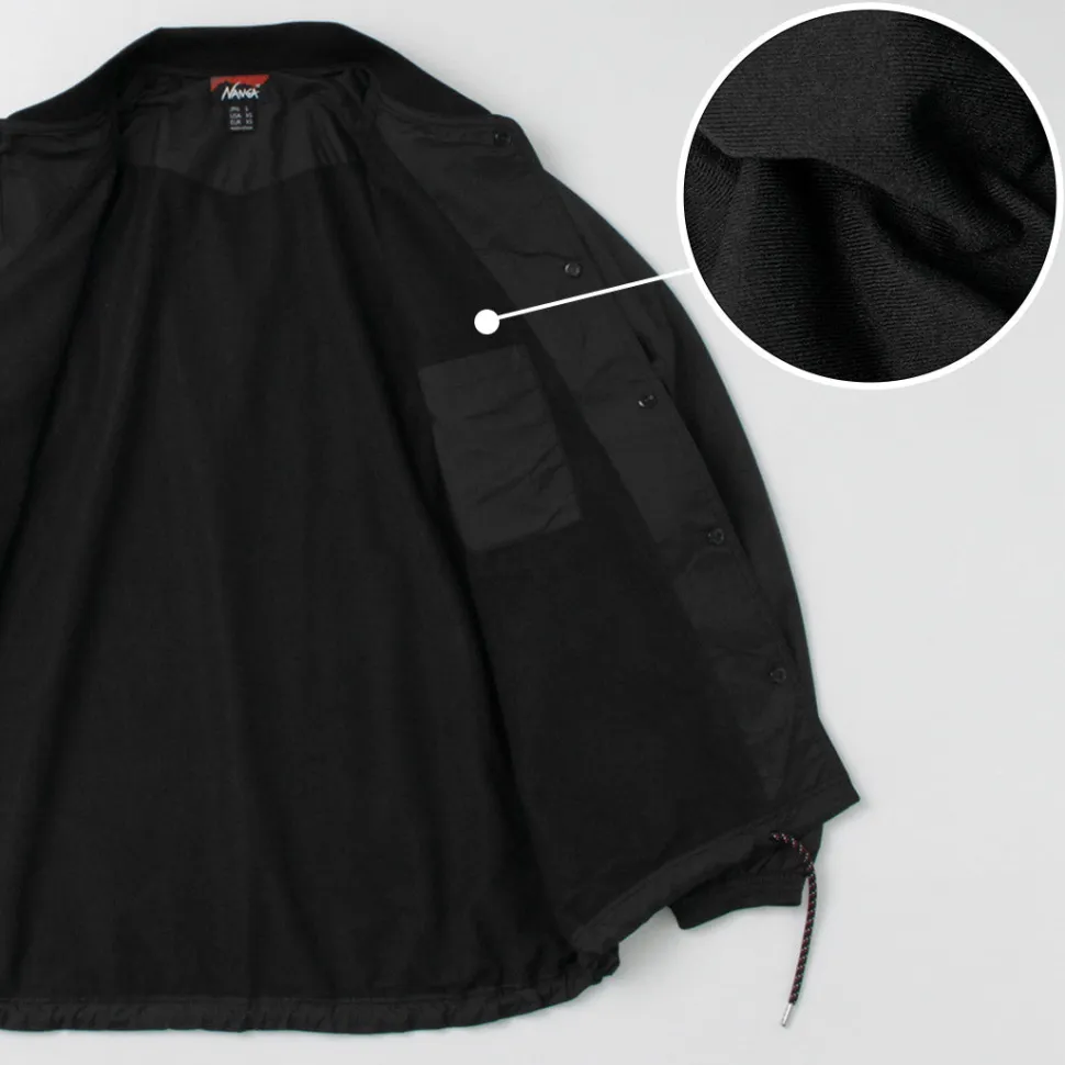 NANGA / Ribbed Collar Coach Jacket