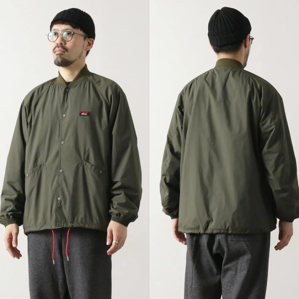 NANGA / Ribbed Collar Coach Jacket