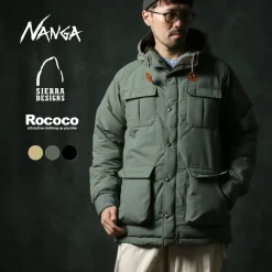NANGA / SIERRA DESIGNS Cordura 60/40 770FP Down Mountain Parka