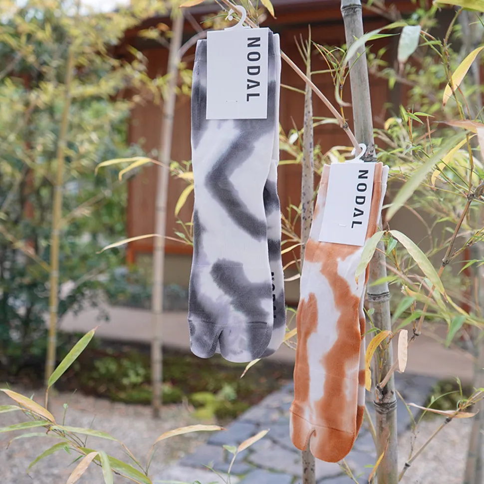 NODAL / High Gauge Tie Dye Nylon Socks