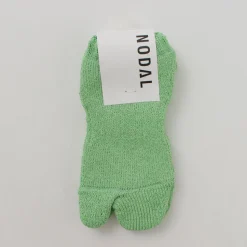 NODAL / Paper Yarn Ankle Pile Socks