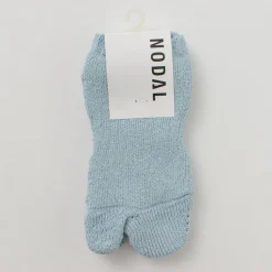 NODAL / Paper Yarn Ankle Pile Socks