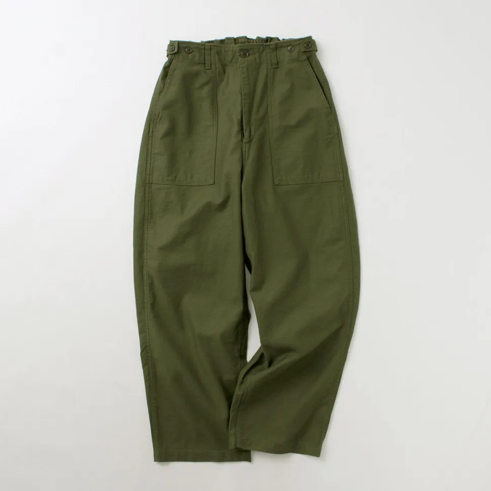 ORDINARY FITS / James Fatigue Back Satin