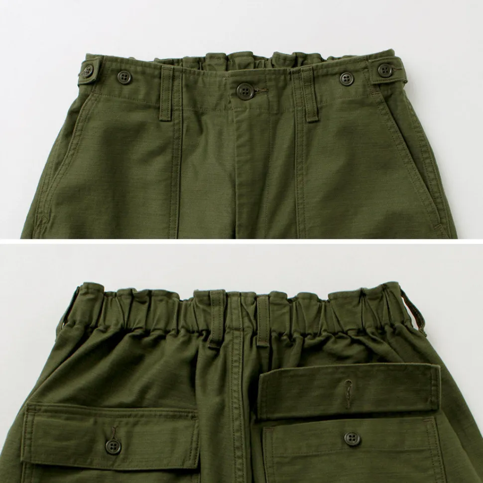 ORDINARY FITS / James Fatigue Back Satin