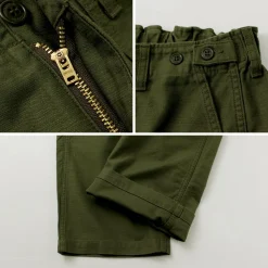 ORDINARY FITS / James Fatigue Back Satin