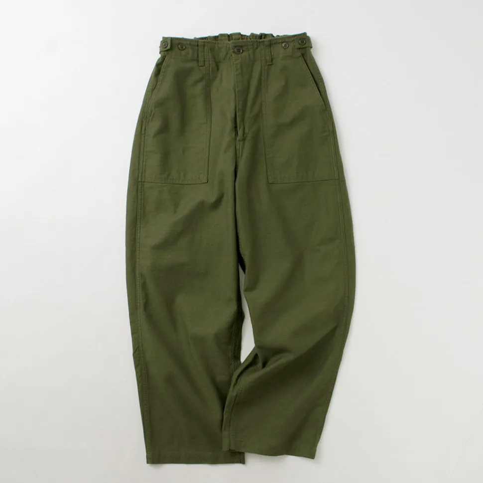 ORDINARY FITS / James Fatigue Back Satin