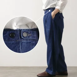 ORDINARY FITS / James Fatigue Denim with Used Finish