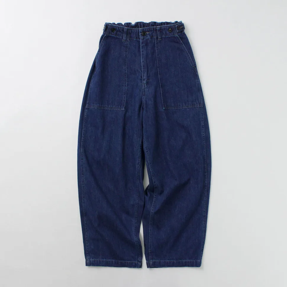 ORDINARY FITS / James Fatigue Denim with Used Finish