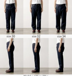 ORDINARY FITS / Loose denim One-wash