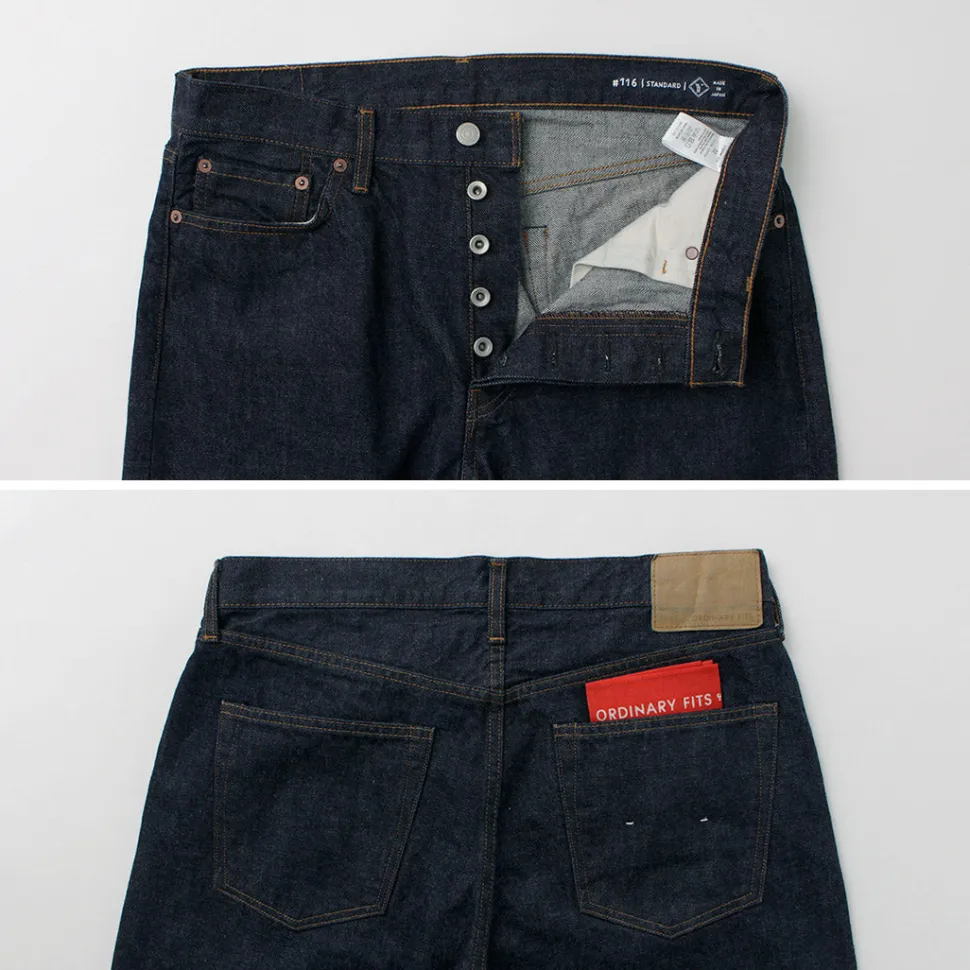 ORDINARY FITS / Standard Denim One-Washed