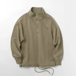 PARAGES / Battle Half Zip Sweatshirt