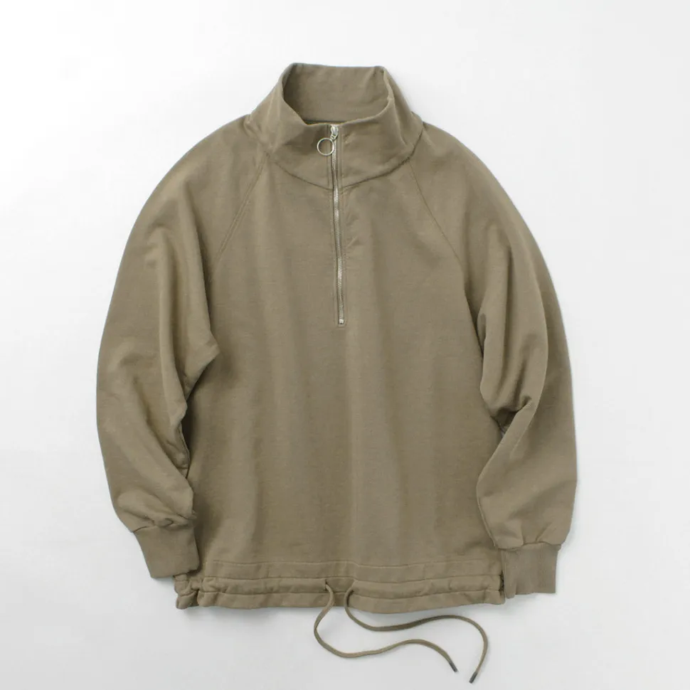 PARAGES / Battle Half Zip Sweatshirt