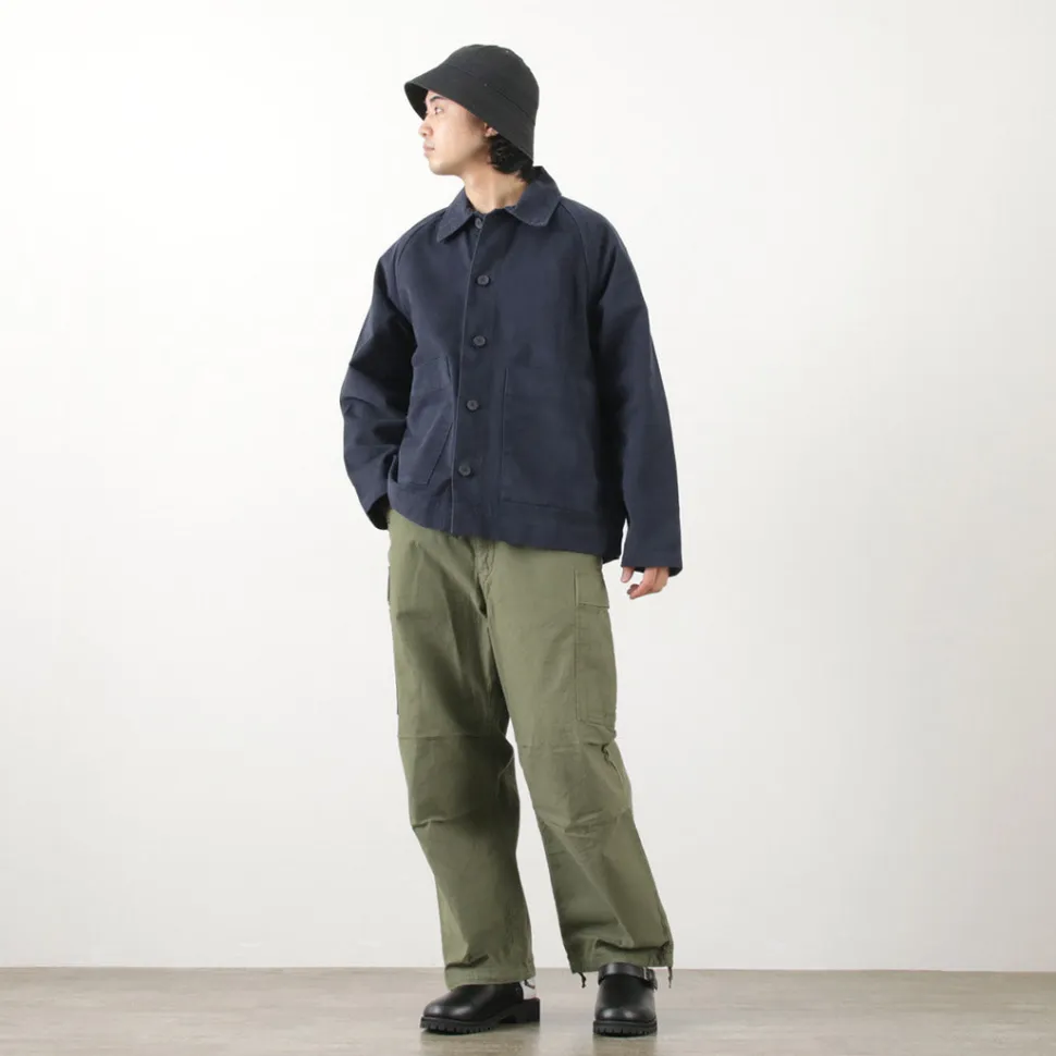 PARAGES / Coach Twill Overshirt Jacket