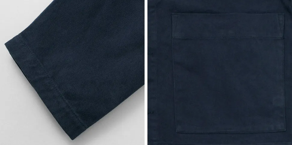 PARAGES / Coach Twill Overshirt Jacket
